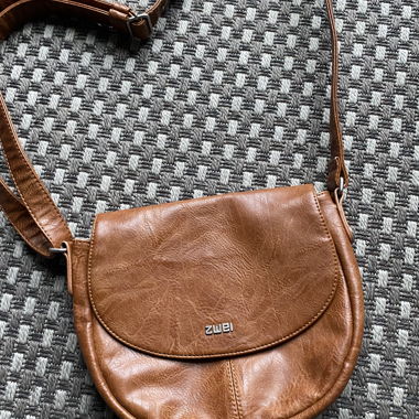 ZWEI sac bandoulière cognac