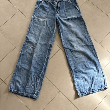 Jeans mit grossen Taschen