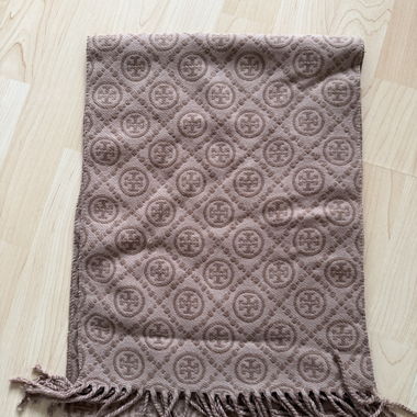 Tory Burch monogram scarf