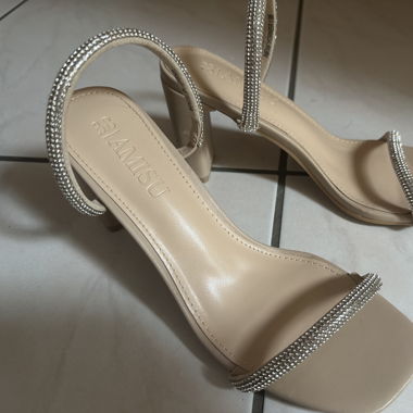 High heels mit Glitzer 