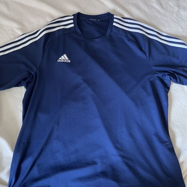 Adidas Sportshirt blau