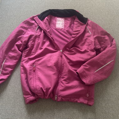vintage mauve-pink jacket