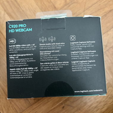 Webcam Logitech C920 Pro