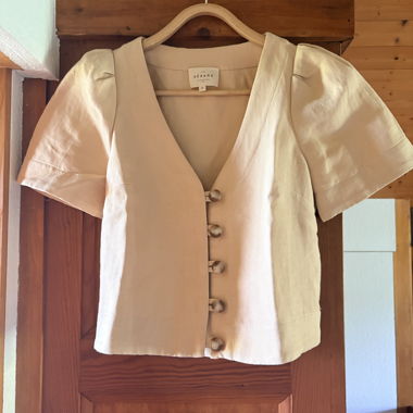 Beige Sézane Blouse