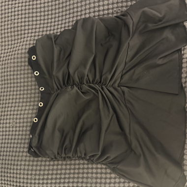Black top with eyelets
