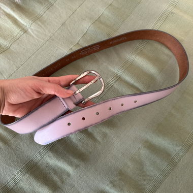 Vanzetti Pink Leather Belt 90