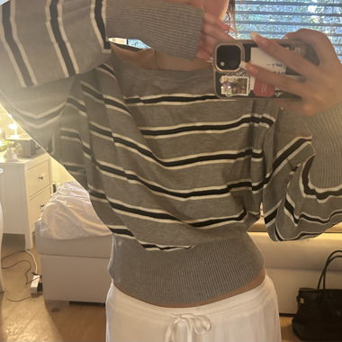 Maglione a righe Bershka