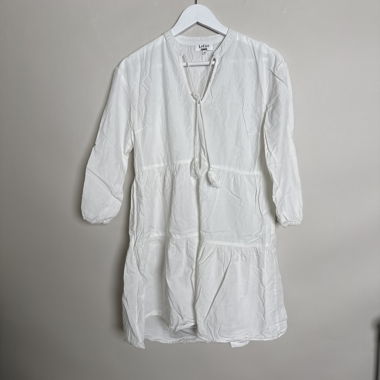 White LeGer Dress