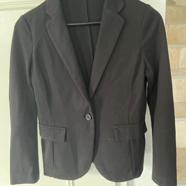 Blazer nero donna Benetton tg. S