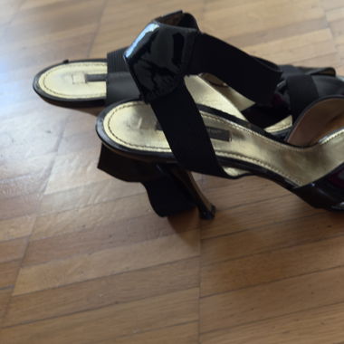 Dolce & Gabbana Black  Sandals Size 39 1/2