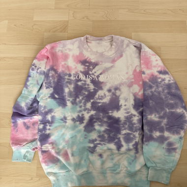 Ariana Grande „God Is A Woman“ Tie-Dye Crewneck 