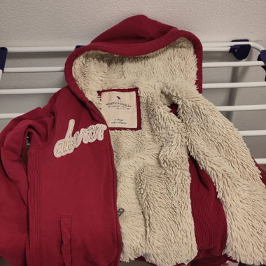 Abercrombie Hoodie teddy Jacke