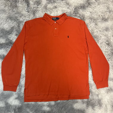 Polo Ralph Lauren Long Sleeve Pullover orange