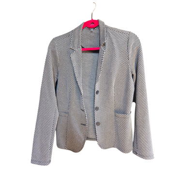Blazer motif noir et blanc Street One