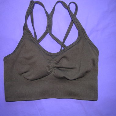 Sports Bra Green, TEVEO XS
