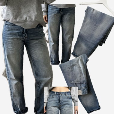 Blue washed Jeans