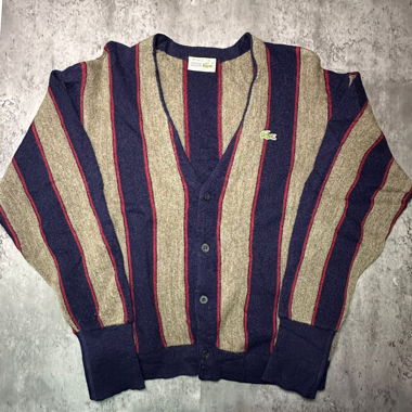 Lacoste Striped Cardigan – Size L