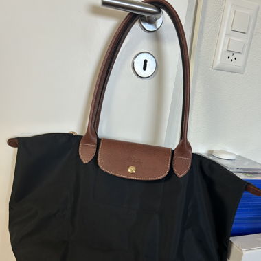 Longchamp Le Pliage schwarz Grösse L