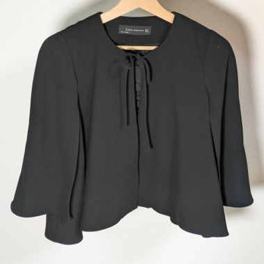 Zara Woman Boléro/Shrug Noir