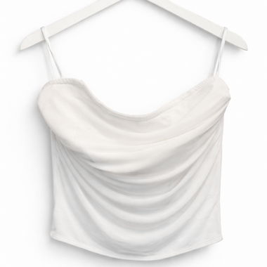 Bandeau bianco in mesh