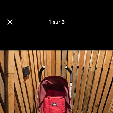 Poussette canne Chicco