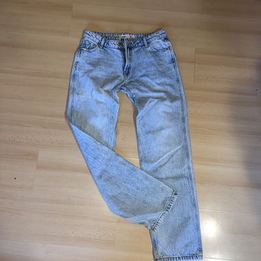 Jean délavé taille basse 