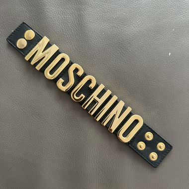 Bracciale con logo Moschino