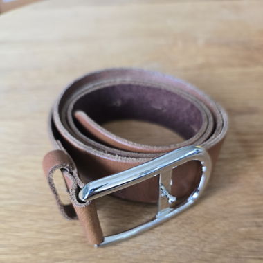 Zign Real Leather Belt – Tan Brown – Size 85