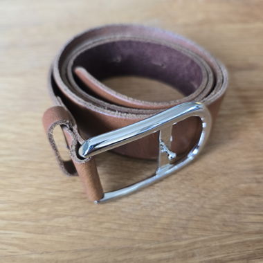 Zign Real Leather Belt – Tan Brown – Size 85