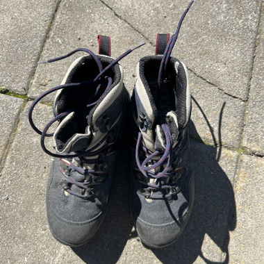 Chaussures de randonnée bleu/gris