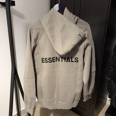 Fear of God Essentials Hoodie Zip Grau