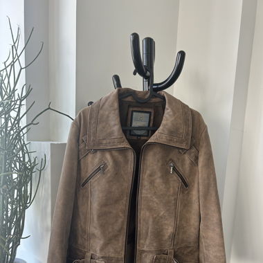 Leather jacket 100% calf