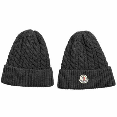Moncler Black Beanie