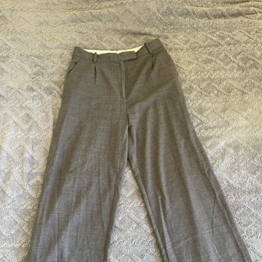 Pantalon gris chiné Zara 