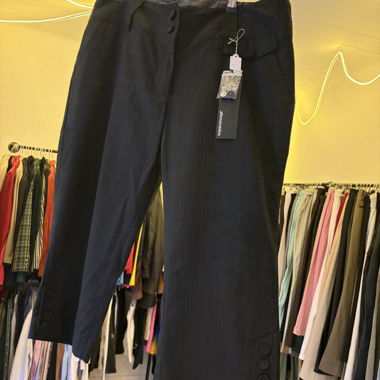 Soyaconcept schwarze Caprihose Gr. 40