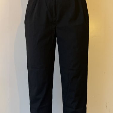 Black Fabric Trousers