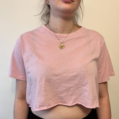 Pink Crop T-Shirt