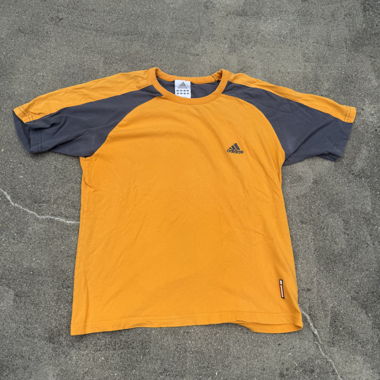 Adidas vintage orange sport T-shirt