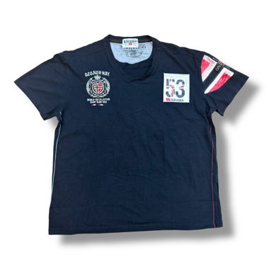Vintage Rugby team t-shirt by Geographical Norway