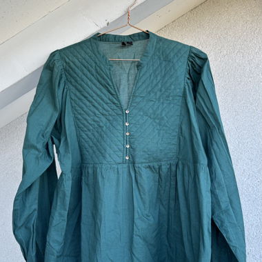 Bluse dunkelgrün