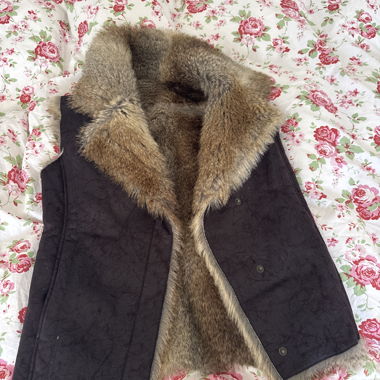 Dark Fur Vest