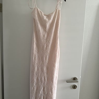 Pink Lace Babydoll Dress