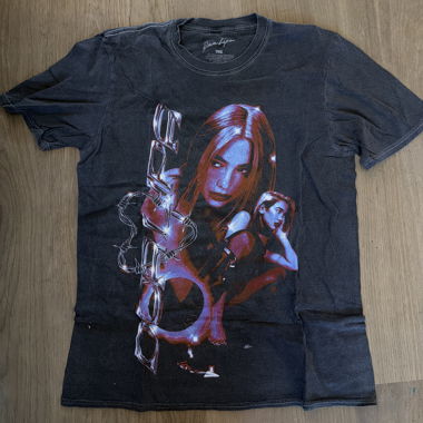 Dua Lipa Graphic Black T-Shirt