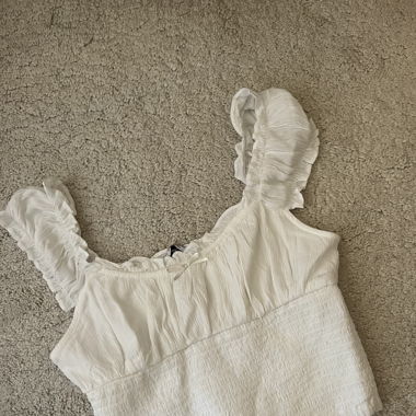 stradivarius weisse bluse