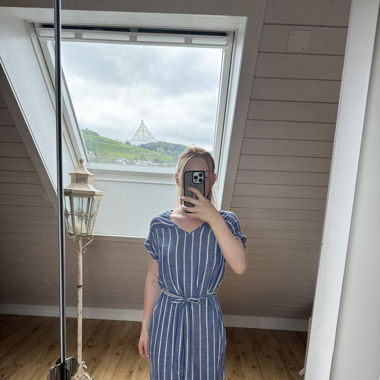 Lockeres Sommerkleid Gr 36