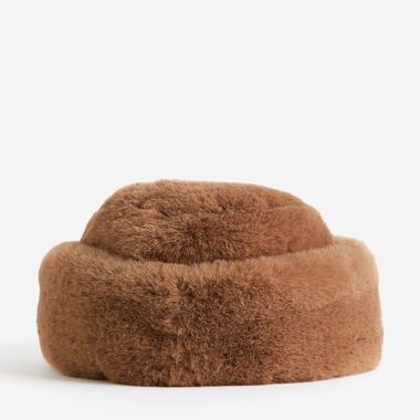 Brown cosy hat