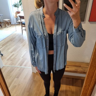 Zara Jeans Hemd