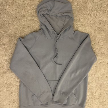 Blue hoodie