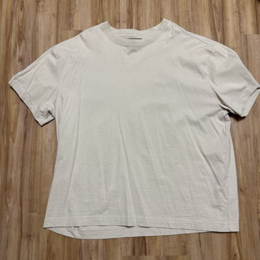 WEEKDAY T-Shirt – Beige / Creme – Oversized