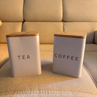 Set de boîtes pour thé et café